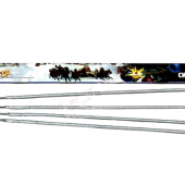 Свеча бенгальская 65 см (4шт) Новогодние желтые СБ4650 - Бенгальские огни 650 мм - 65 см бенгальские свечи в Махачкале